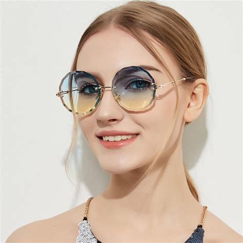 classic round women's sunglasses|round shaped sunglasses for women.